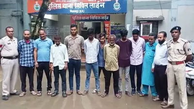 Bilaspur News: हाथ में चाकू लेकर घूमना पड़ा भारी, मिनीबस्ती में पुलिस की दबिश; युवक गिरफ्तार, 11 बदमाशों पर भी कसा शिकंजा