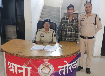 चाकूबाजी मामले में फरार आरोपी गिरफ्तार, पहले भी अन्य थानों में हैं कई केस दर्ज