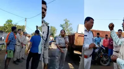 अवैध रेत पर कार्रवाई के बीच बवाल! वन विभाग की टीम से गाली-गलौज का आरोप, जब्त 2 ट्रैक्टर छुड़ाकर ले गए लोग