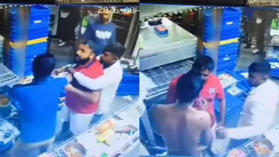 डिलीवरी बॉय को घेरा, थप्पड़-मुक्के बरसाए… दुर्ग में मारपीट का VIDEO वायरल, कांग्रेस नेता पर आरोप, FIR दर्ज