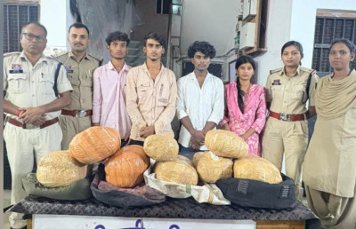 ओडिशा से सस्ते दाम में खरीदकर मटियारी क्षेत्र में खपाने की थी तैयारी, 13 किलो गांजा सहित 4 आरोपी गिरफ्तार
