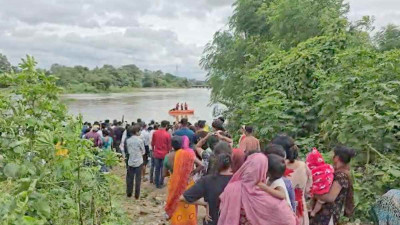 बिलासपुर में अरपा नदी में नहाने गए दो बच्चे लापता, SDRF ने शुरू किया सर्च ऑपरेशन