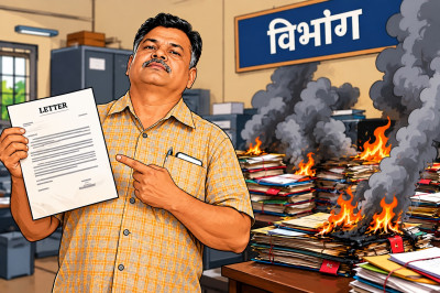 आबकारी के करोड़पति लिपिक का नया कारनामा : अपना ट्रांसफर रुकवाने बॉस के नाम से मंत्रालय भेजा फर्जी पत्र 