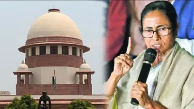 TMC विवाद: पार्टी के नाम और चुनाव चिह्न पर कानूनी पेच, ममता की याचिका पर SC में सुनवाई, चुनाव आयोग से सोमवार तक मांगा जवाब