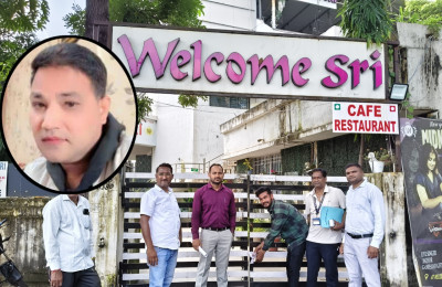 टैक्स चोरी में होटल वेलकम श्री सील होने से बौखलाया हिस्ट्रीशीटर दीपक टंडन।