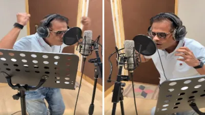 Amit Jogi Singing: माइक थामते ही बदला अंदाज, ‘कौवा’ वाली आवाज का VIDEO वायरल; गांधी जयंती पर आएगा गाना