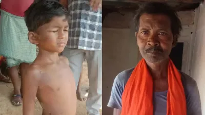 पत्नी से विवाद के बाद ससुराल में खौफनाक हरकत! आधी रात घर में घुसा पति, दादा-पोते पर पेट्रोल डालकर आग लगाने का आरोप