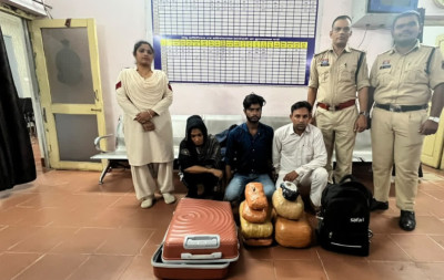 रायपुर में गांजा तस्करी का भंडाफोड़, महिला समेत 3 आरोपी गिरफ्तार; 7.50 लाख का गांजा जब्त