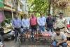 रायपुर के हर्ष प्राइड अपार्टमेंट में आबकारी विभाग का छापा, 1.59 लाख रूपए की विदेशी शराब जब्त