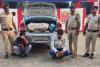 ऑपरेशन आघात में बड़ा खुलासा: कार से 112 किलो गांजा ले जा रहे अंतरराज्यीय तस्कर गिरफ्तार, कार जब्त, ओडिशा से दिल्ली तक फैला था नेटवर्क
