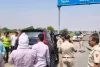 KMP Expressway Accident: तेज रफ्तार का कहर, स्कॉर्पियो की भीषण टक्कर में यूपी पुलिस के 5 जवानों की मौत