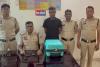 झारसुगुड़ा से ट्रॉली बैग में लेकर आ रहा था गांजा, मुखबिर की सूचना पर 6.396 किलो गांजा के साथ युवक गिरफ्तार