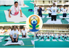 योग फॉर हेल्दी एजिंग थीम के साथ मनाया गया 12वां अंतर्राष्ट्रीय योग दिवस