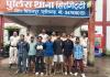 पुलिस का देर रात बड़ा एक्शन, 6 बदमाशों पर आर्म्स एक्ट की कार्रवाई, तलवार-चाकू जब्त