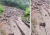 हिमाचल में बारिश का रौद्र रूप: पहाड़ टूटकर पटरी पर गिरा, कालका-शिमला ट्रेन थमी; हाईवे भी मलबे में घिरा