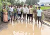 गड्ढों में सड़क नहीं, खिले कनेर के फूल! ग्रामीणों का अनोखा विरोध, बोले- ‘अब तो जिम्मेदारों की नजर पड़े’
