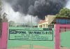 Raipur Fire: उरला की टायर फैक्ट्री में भीषण आग, आसमान में उठा धुएं का गुबार; दमकल की टीमें मौके पर