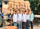 धान तस्करी पर कसा शिकंजा: पुलिस ने की फिल्मी अंदाज़ में हुई चेकिंग, 6 करोड़ का अवैध धान बरामद