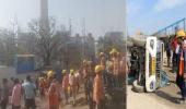 सिंगरौली के अडानी पावर प्लांट में फिर हादसा: ऊंचाई से गिरकर मजदूर की मौत, गुस्साए श्रमिकों ने की तोड़फोड़