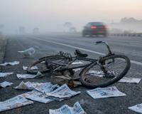 अखबार की सुर्खियों के बीच खो गई अखबार बांटने वाले की जिंदगी... बेटे की चिता ठंडी हो गई, लेकिन पुलिस अब भी सीमा नाप रही