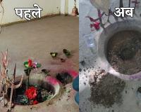 CG Temple Theft: जशपुर में प्राचीन शिव मंदिर से शिवलिंग चोरी, दूसरी बार वारदात से भड़का आक्रोश