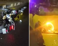 स्पीड बनी मौत का कारण: गोवा में मिनी कूपर ने बाइक को मारी जोरदार टक्कर, युवती की मौके पर मौत, साथी गंभीर रूप से घायल 