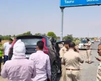 KMP Expressway Accident: तेज रफ्तार का कहर, स्कॉर्पियो की भीषण टक्कर में यूपी पुलिस के 5 जवानों की मौत