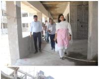 सारंगढ़ को मिल रही आधुनिक प्रशासनिक पहचान, निर्माणाधीन भवनों पर कलेक्टर की सख्त नजर