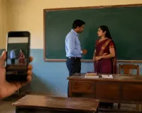 स्कूल की मर्यादा पर दाग? शिक्षक-शिक्षिका का कथित VIDEO वायरल, जांच से पहले ही मचा बवाल