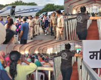 रायगढ़ में पेलमा खदान की जनसुनवाई पर भारी विवाद कोरबा के बाउंसरों के पहरे में ग्रामीणों की आवाज दबाने का आरोप