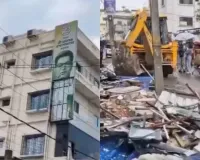 बंगाल में बड़ा एक्शन! अभिषेक बनर्जी के अमतला कार्यालय पर चला बुलडोजर, भारी पुलिस बल तैनात