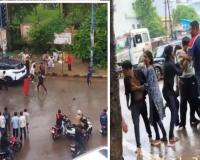 रायपुर में बेखौफ बदमाशों का आतंक! कारोबारी की कार तोड़ी, बीच सड़क की मारपीट और सोने की चेन लूटने का आरोप