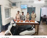 ऑपरेशन प्रहार: बिल्हा पुलिस ने 90 नग अवैध शराब के साथ दो को दबोचा, स्कूटी भी जब्त
