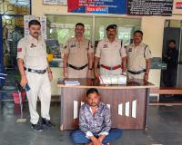 कोटा पुलिस की कार्रवाई, 1 किलो गांजा के साथ आरोपी गिरफ्तार