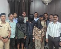 गतौरा शराब दुकान में लूट का खुलासा, तीन आरोपी गिरफ्तार, कर्ज चुकाने के लिए बनाई थी वारदात की योजना