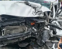 भाई से जेल में मुलाकात कर लौट रहे थे... झांसी हाईवे पर हादसे में अतीक अहमद के छोटे बेटे अबान की मौत