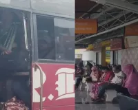 घर पहुंचने की जल्दी, लेकिन सफर में फंसे यात्री! मेमू 3 घंटे लेट, बसों में उमड़ा सैलाब