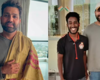 1479 KM साइकिल चलाकर रोहित शर्मा से मिलने पहुंचा फैन, सामने आते ही बोले- ‘बाप रे बाप! इतनी दूर से आए हो…’