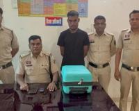 झारसुगुड़ा से ट्रॉली बैग में लेकर आ रहा था गांजा, मुखबिर की सूचना पर 6.396 किलो गांजा के साथ युवक गिरफ्तार