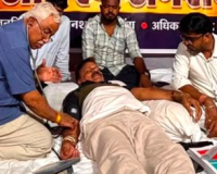 अमित तिवारी की बिगड़ी तबीयत, फिर भी नहीं टूटा हौसला, अरपा पार अलग निगम की मांग पर आमरण अनशन जारी