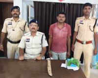 ओवरब्रिज के नीचे चाकू लहराकर लोगों को धमका रहा था युवक, सिरगिट्टी पुलिस ने दबोचा