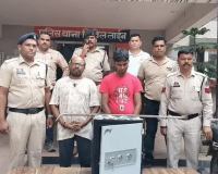 बेसमेंट का गेट तोड़कर जूडियो के अंदर घुसे थे आरोपी, तिजोरी उठाकर ले गए दो आरोपी गिरफ्तार, 4.83 लाख रुपए बरामद
