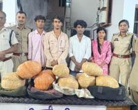 ओडिशा से सस्ते दाम में खरीदकर मटियारी क्षेत्र में खपाने की थी तैयारी, 13 किलो गांजा सहित 4 आरोपी गिरफ्तार