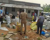 CG News: अंग्रेजी शराब में मिलावट के शक ने मचाई खलबली, किराए के मकान से 4409 खाली बोतल-पौवा, हजारों ढक्कन और स्टीकर बरामद