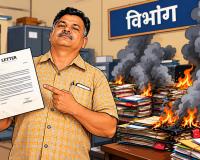 आबकारी के करोड़पति लिपिक का नया कारनामा : अपना ट्रांसफर रुकवाने बॉस के नाम से मंत्रालय भेजा फर्जी पत्र 