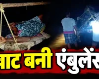 नदी के बीच जिंदगी की जंग! खाट पर गर्भवती को लेकर निकले ग्रामीण, अस्पताल में गूंजी किलकारी