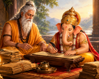 दस दिनों तक लगातार लिखते रहे गणेश, महाभारत पूरा हुआ तो किया शीतल जल से स्नान, अनंत चतुर्दशी से जुड़ी हैं कथा