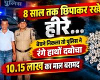Chhattisgarh News: 8 साल पहले चोरी किए हीरे बेचने निकला आरोपी! धमतरी पुलिस ने 146 पत्थरों के साथ किया गिरफ्तार