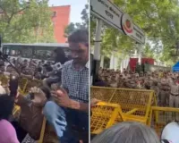 महिला पत्रकार से कथित छेड़छाड़ पर बवाल! ACP विवेक भगत पर FIR की मांग, CJP ने संसद मार्ग थाने के बाहर खोला मोर्चा