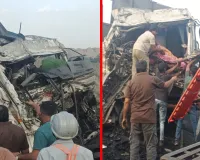 कुसमुंडा खदान में फिर बड़ा हादसा! आमने-सामने टकराए दो ट्रेलर, एक ड्राइवर की मौत; मुआवजे को लेकर परिजनों का प्रदर्शन